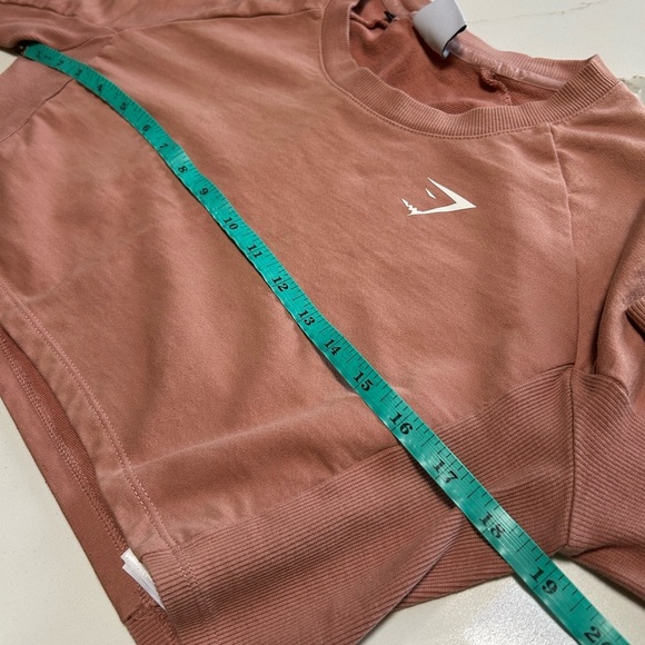 Gymshark Dusty Rose Long Sleeve Crop Top - Picture 4 of 5